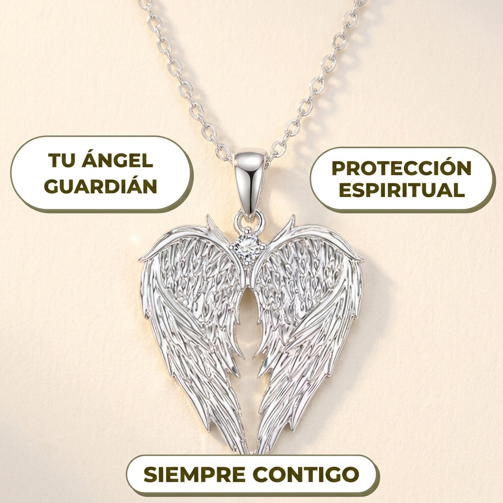 Collar Alas de Ángel – Tu Ángel Guardián Siempre Contigo