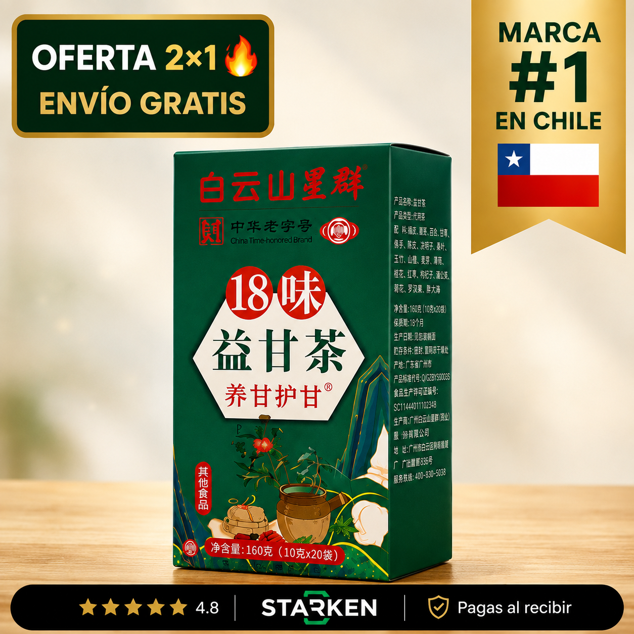 Té Yigan Chino – Infusión de Bienestar Diario