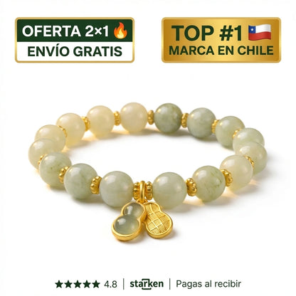 Brazalete de Jade Feng Shui | Atrae Armonía y Abundancia
