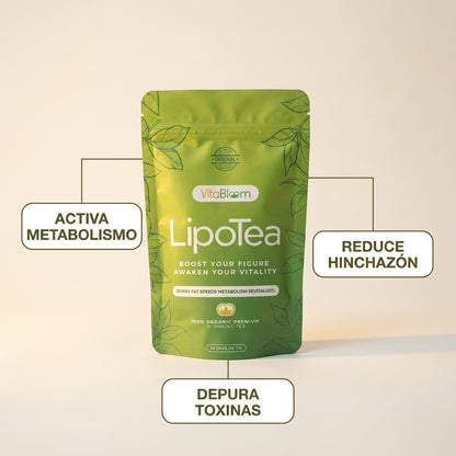 Té Detox LipoTea | Menos Hinchazón y Más Energía