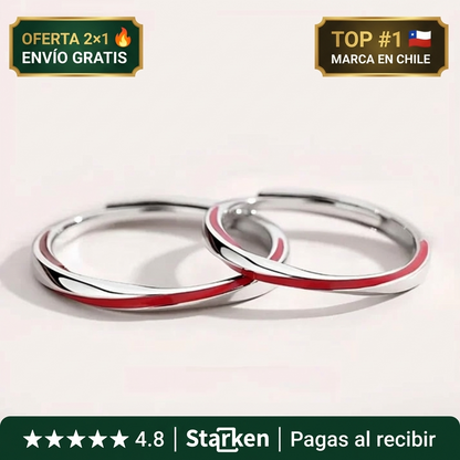 Anillo de Hilo Rojo Ajustable | Protección y Buena Suerte