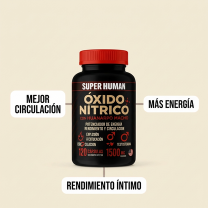 Óxido Nítrico | Más Energía y Rendimiento Masculino