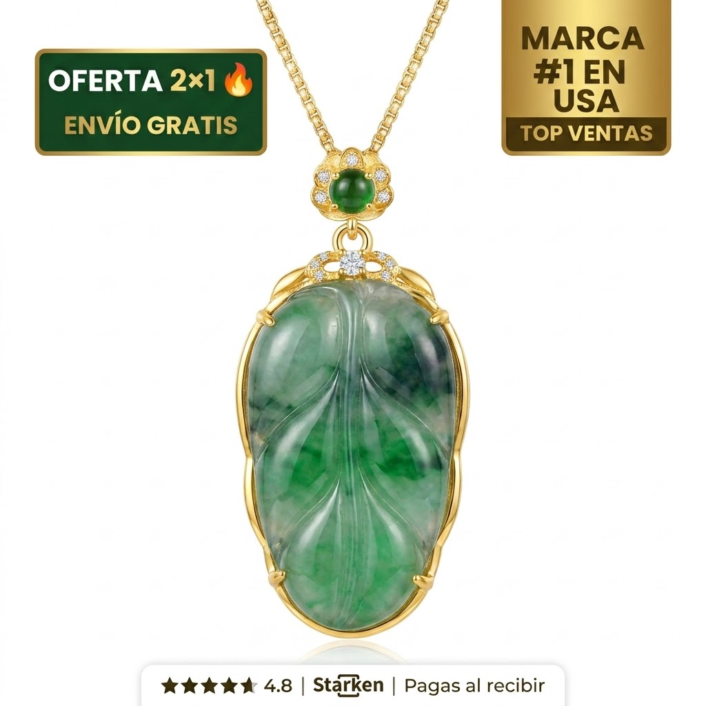 Collar de Jade de la Fortuna – Piedra Milenaria que Atrae Prosperidad