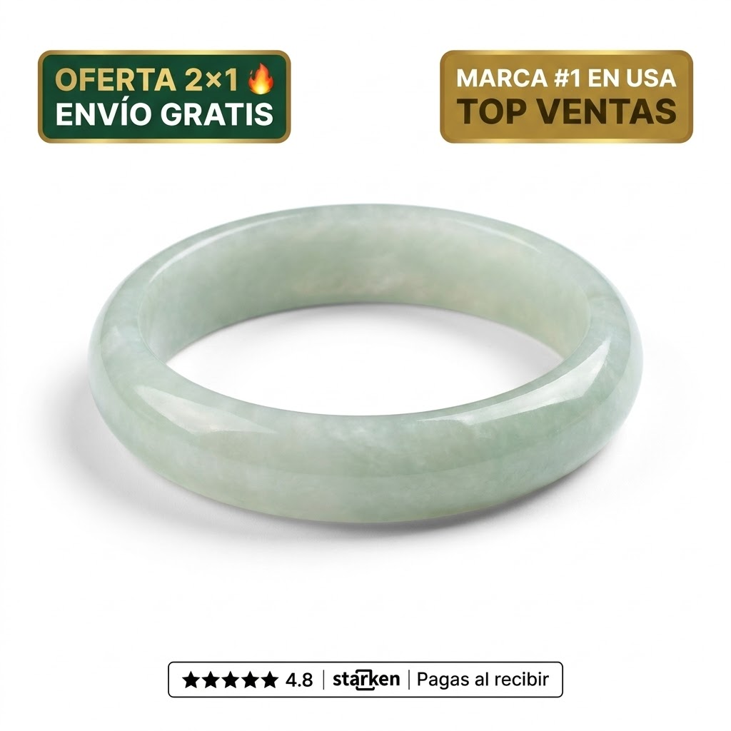Anillo de Jade de la Buena Fortuna – Piedra Milenaria de la Suerte