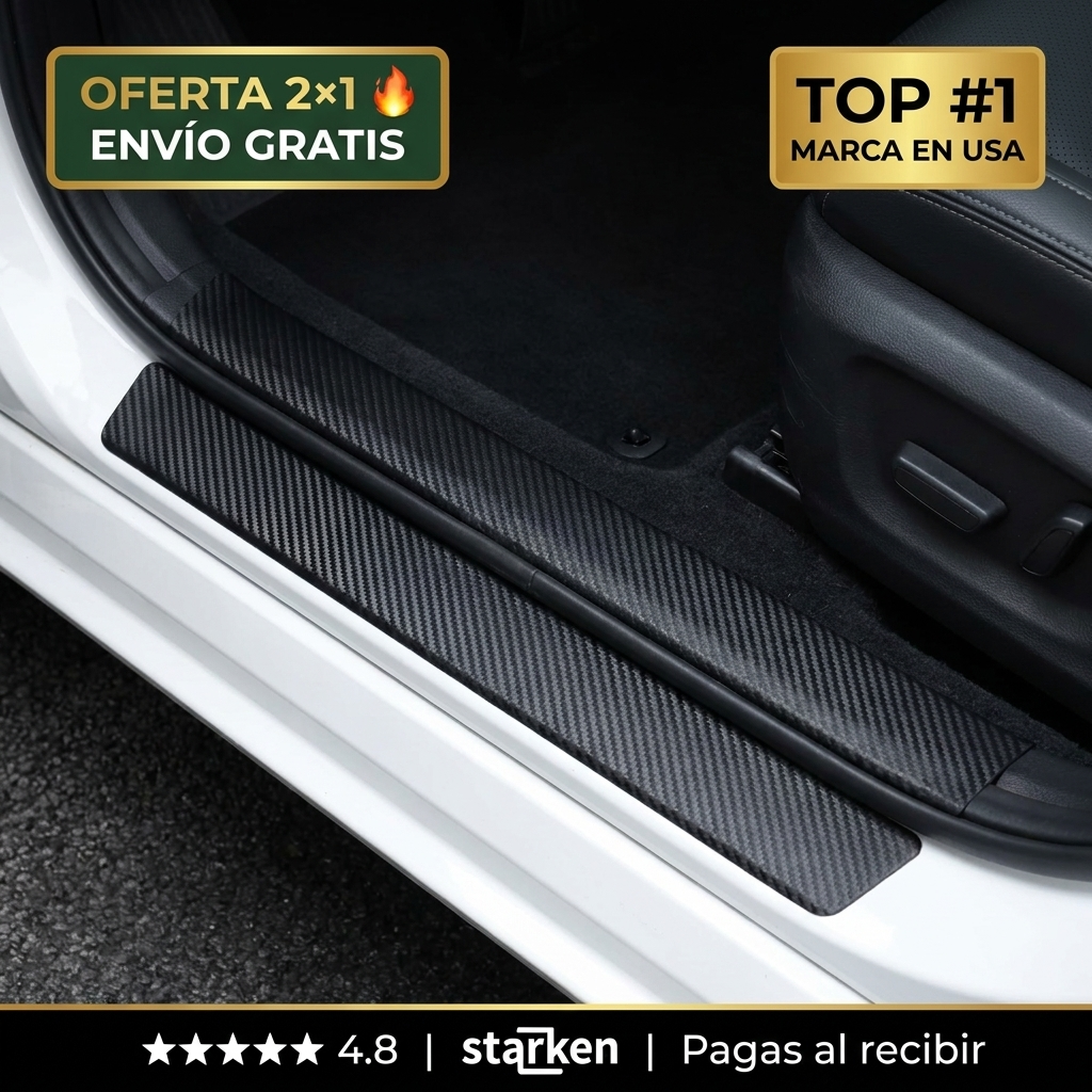 Protector de Entrada Para Auto – Evita Suciedad y Rozones