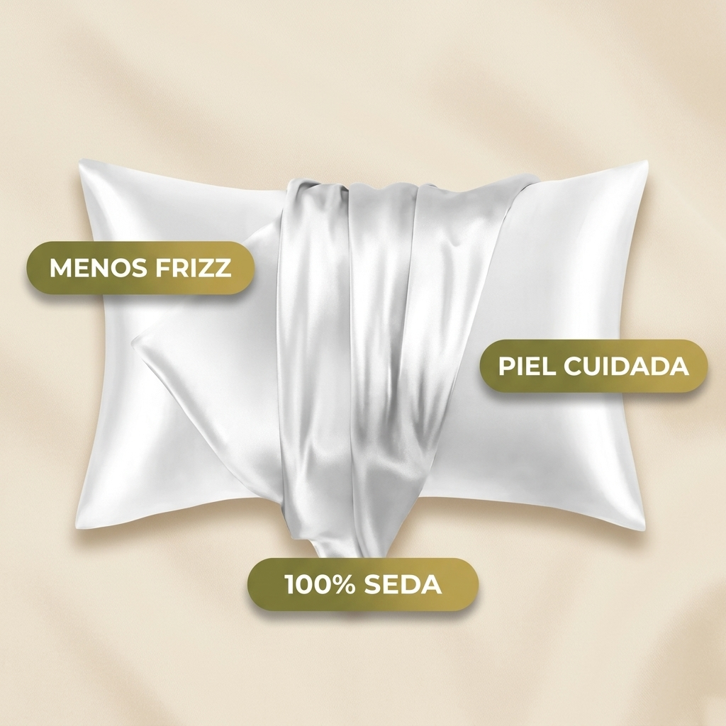 Funda De Almohada De Seda – Menos Frizz Y Mejor Piel
