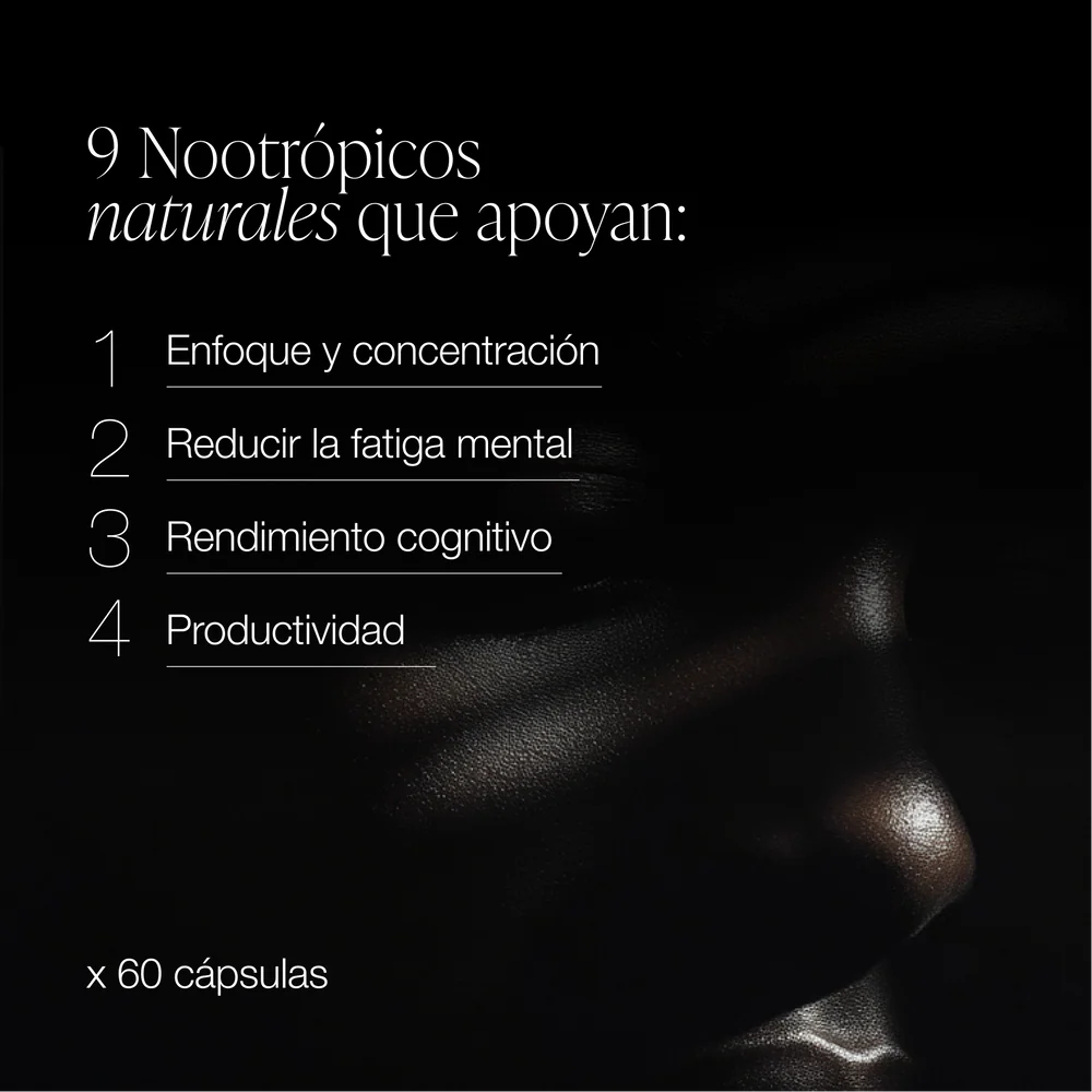 ZZEN Focus | Nootrópico Natural 60 caps. (2x1)