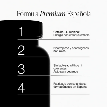 ZZEN Focus | Nootrópico Natural 60 caps. (2x1)
