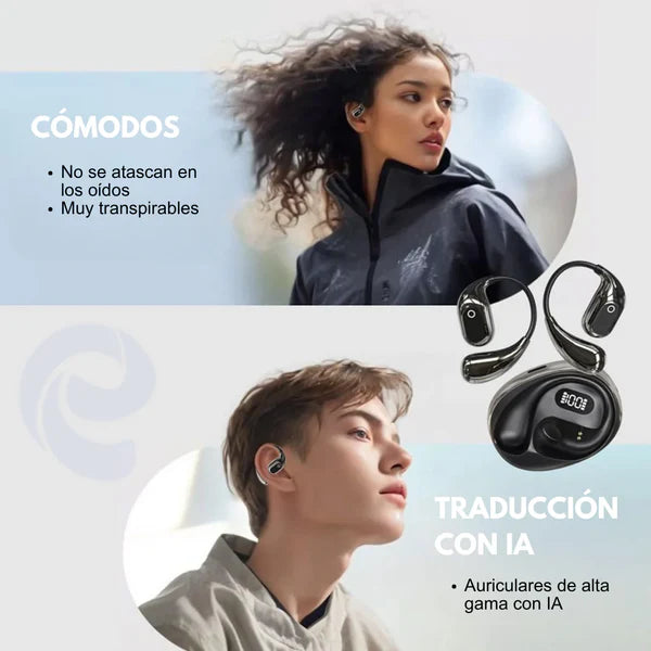 Audífonos traductores - Escucha y entiende en cualquier idioma
