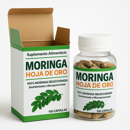 Moringa 100 cápsulas 100% Natural.