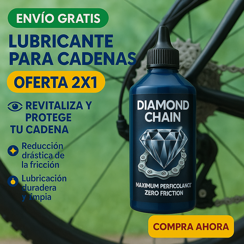 Diamond Chain Lubricante Premium para Bicicletas