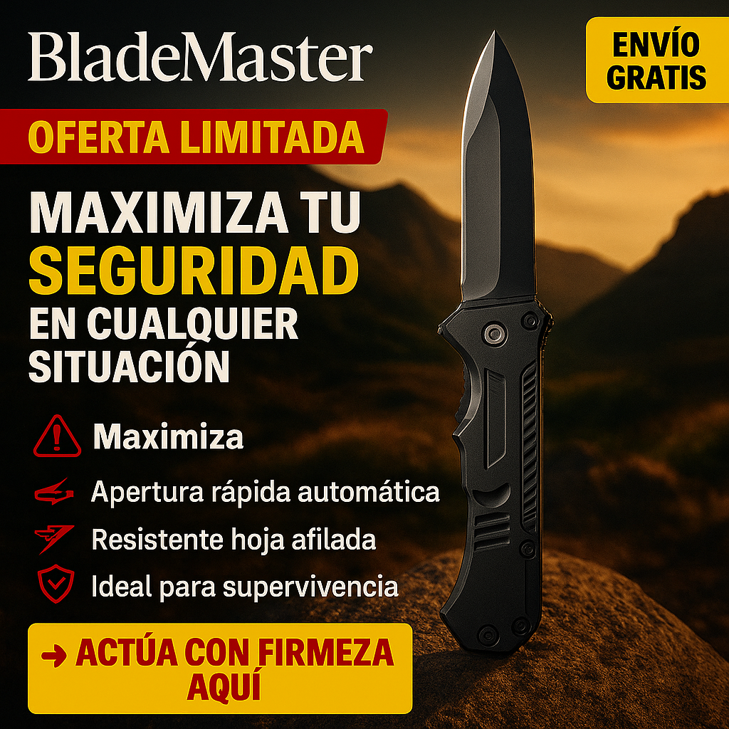 Cuchillo Táctico Blade Master