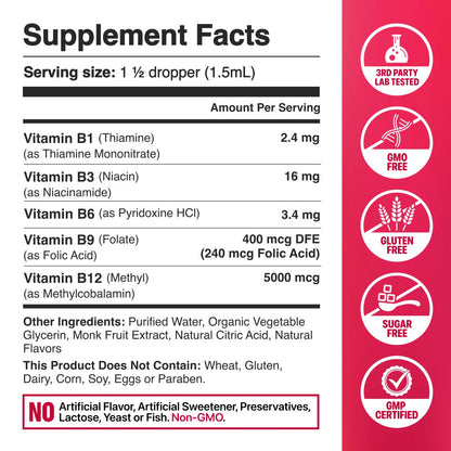 Complejo de vitamina B – Energía, Claridad y Bienestar Diario