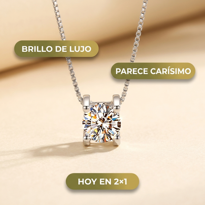 Collar Plateado Brillante – Elegancia Que Se Nota