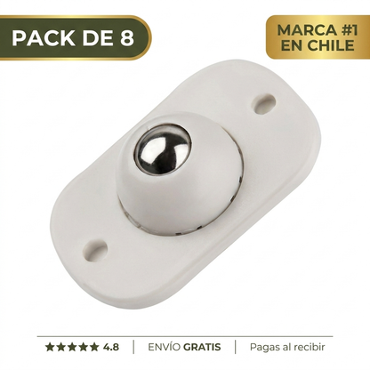 Ruedas Adhesivas Para Muebles Pack 8 – Mueve Sin Esfuerzo