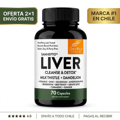 Liver Detox Gotas – Apoya Y Depura Tu Hígado